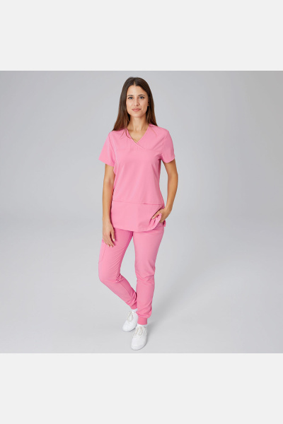 Damen Stretch Schlupfkasack Karina, Farbe: pink, Größe: XS