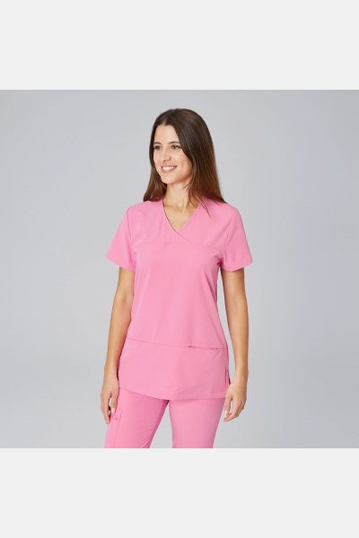 Damen Stretch Schlupfkasack Karina, Farbe: pink, Größe: L
