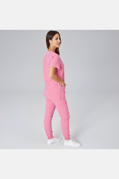 Damen Stretch Schlupfkasack Karina, Farbe: pink, Größe: L