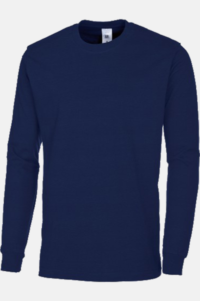 Unisex Langarmshirt Sorvina, Farbe: nachtblau,...