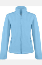 Fleecejacke Davrina, tailliert geschnitten, Farbe: hellblau, Größe: XL