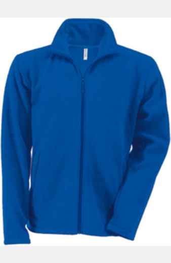 Fleecejacke Davron, gerade geschnitten, Farbe: royal,...