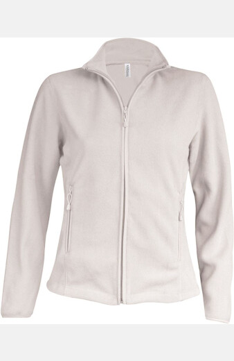 Fleecejacke Leonie, tailliert geschnitten, Farbe: beige,...