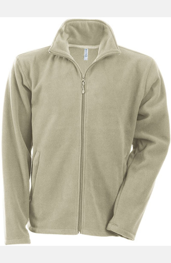 Fleecejacke Davron, gerade geschnitten, Farbe: beige,...