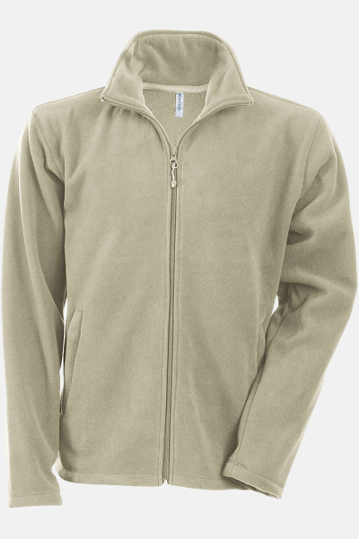 Fleecejacke Davron, gerade geschnitten, Farbe: beige,...