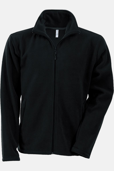 Fleecejacke Davron, gerade geschnitten, Farbe: schwarz,...