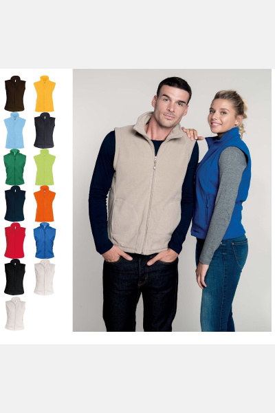 Fleeceweste Leonie, tailliert geschnitten, Farbe: rot,...