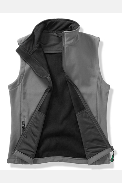 Damen "Printable" 2-Lagen Softshell Gilet R232F...