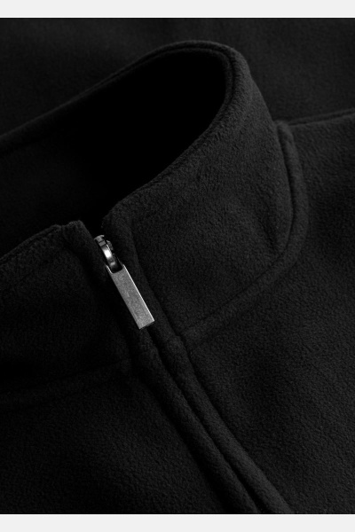 Men’s Double Fleece Jacket black-black Größe L