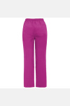 Unisex Schlupfhose mit elastischem Bund, Knopf und Reißverschluss, Farbe: violett, Größe: XS - AUSLAUFARTIKEL, LIEFERUNG SOLANGE VORRAT REICHT