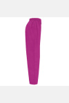 Unisex Schlupfhose mit elastischem Bund, Knopf und Reißverschluss, Farbe: violett, Größe: XS - AUSLAUFARTIKEL, LIEFERUNG SOLANGE VORRAT REICHT