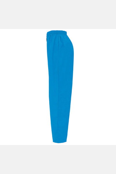 Unisex Schlupfhose mit elastischem Bund, Knopf und Reißverschluss, Farbe: blau, Größe: XS - AUSLAUFARTIKEL, LIEFERUNG SOLANGE VORRAT REICHT