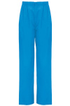 Unisex Schlupfhose mit elastischem Bund, Knopf und Reißverschluss, Farbe: blau, Größe: XS - AUSLAUFARTIKEL, LIEFERUNG SOLANGE VORRAT REICHT