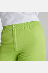 Unisex Schlupfhose mit elastischem Bund, Knopf und Reißverschluss, Farbe: blau, Größe: XS - AUSLAUFARTIKEL, LIEFERUNG SOLANGE VORRAT REICHT