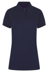 Ladies´ Coolplus® Wicking Polo Shirt von Henbury, Farbe: Oxford Navy, Größe: S