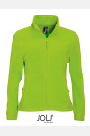Women´s Fleece Jacket North 54500 von SOL´S, Farbe Lime, Größe: M