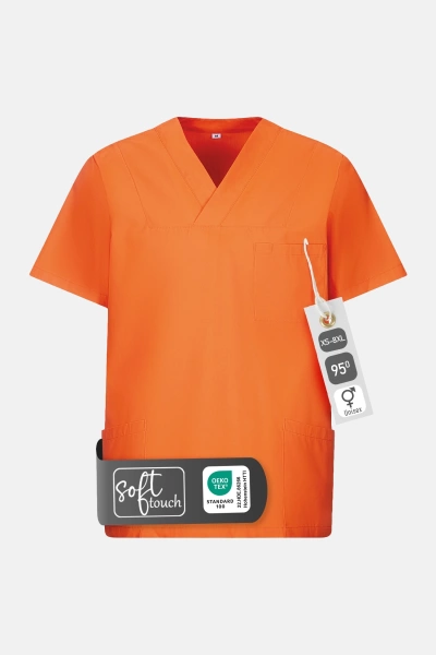 Unisex Schlupfkasack Eike, Farbe: orange,...