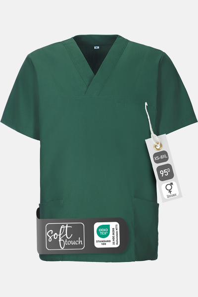 Unisex Schlupfkasack Eike, Farbe: dunkelgrün,...