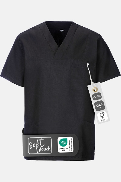 Unisex Schlupfkasack Eike, Farbe: schwarz,...