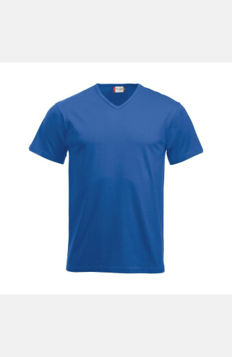 Unisex T-Shirt mit V-Ausschnitt Luca, Farbe: royal,...