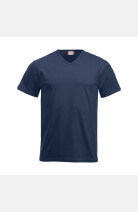 Unisex T-Shirt mit V-Ausschnitt Elvina, Farbe: navy, Größe: XS