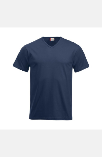 Unisex T-Shirt mit V-Ausschnitt Elvina, Farbe: navy,...