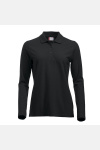 Langarmshirt Heidi, tailliert geschnitten, Farbe: schwarz, Größe: S