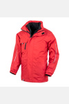 3-in1 Jacke Fenrion, Farbe: rot, Größe: S