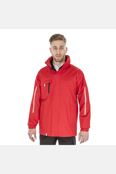 3-in1 Jacke Fenrion, Farbe: rot, Größe: L