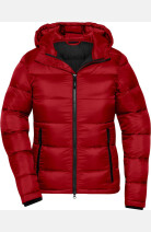 Outdoorjacke Alexa, tailliert geschnitten, Farbe: rot/schwarz, Größe: XS