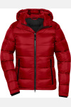 Outdoorjacke Lysaro, gerade geschnitten, Farbe: rot/schwarz, Größe: L