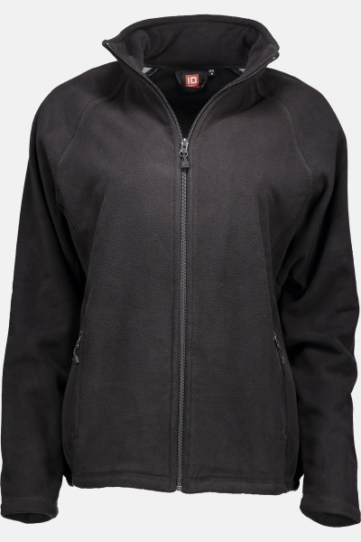 Fleecejacke Davan, gerade geschnitten, Farbe: schwarz,...