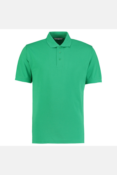 Poloshirt Eralon, gerade geschnitten, Farbe: grün,...