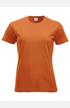 T-Shirt Korina, tailliert geschnitten, Farbe: orange, Größe: XS