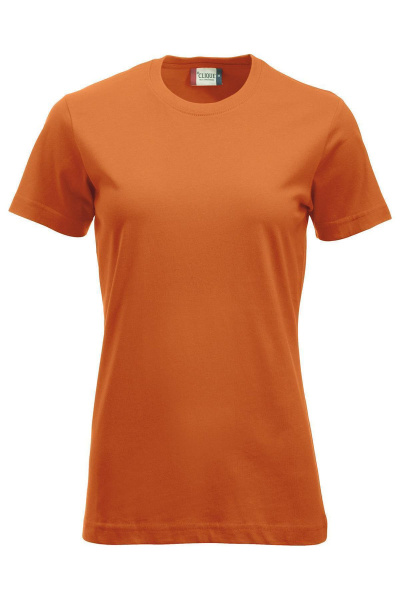 T-Shirt Korina, tailliert geschnitten, Farbe: orange,...