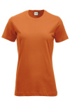 T-Shirt Korina, tailliert geschnitten, Farbe: orange, Größe: L