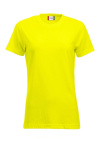 T-Shirt Korina, tailliert geschnitten, Farbe: gelb, Größe: M