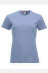 T-Shirt Korina, tailliert geschnitten, Farbe: hellblau, Größe: XS