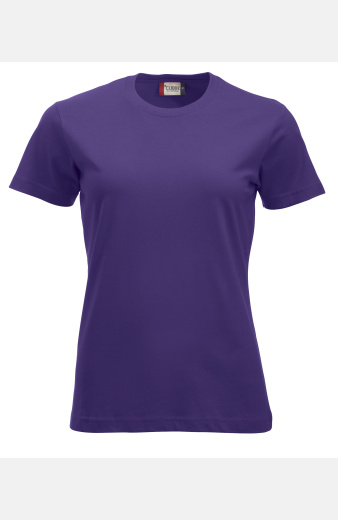 T-Shirt Korina, tailliert geschnitten, Farbe: lila,...