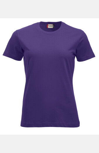 T-Shirt Norma, tailliert geschnitten, Farbe: lila,...