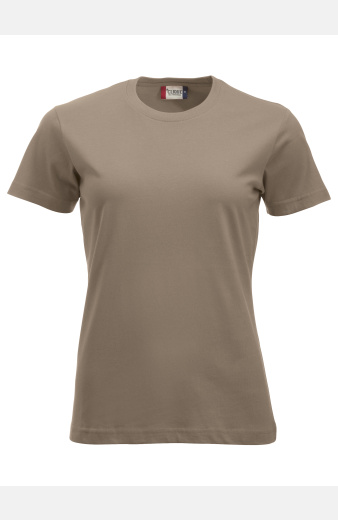 T-Shirt Korina, tailliert geschnitten, Farbe: Café...