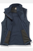 Softshell Weste Naria, tailliert geschnitten, Farbe: navy/navy, Größe: XS