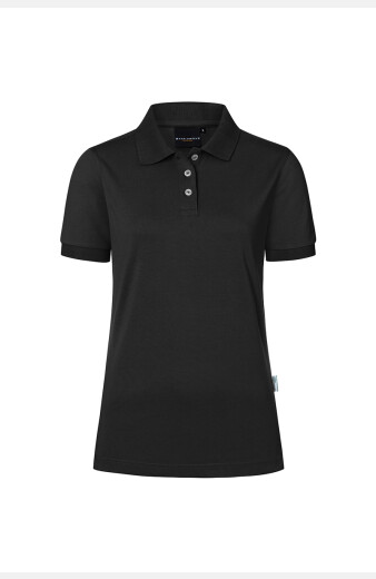 Poloshirt Joana, tailliert geschnitten, Farbe: schwarz, Größe: XS