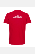 T-Shirt Seyla - speziell für die Caritas, tailliert geschnitten, Farbe: weiß, Größe: XS