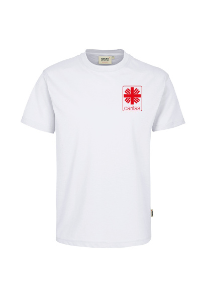 T-Shirt Arlisa - speziell für die Caritas, tailliert geschnitten, Farbe: weiß, Größe: XS