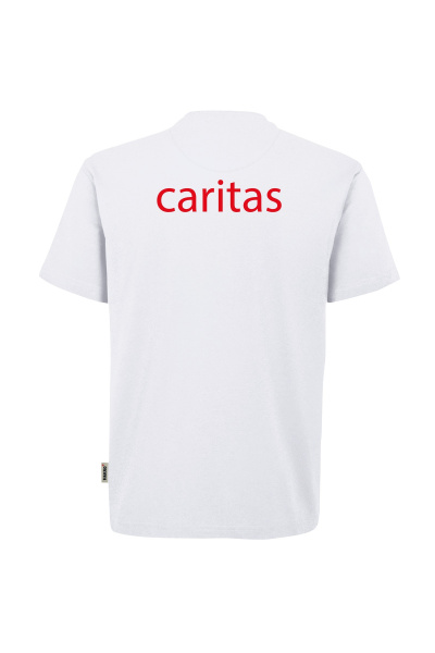 T-Shirt Arlisa - speziell für die Caritas, tailliert geschnitten, Farbe: weiß, Größe: XS