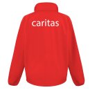 Softshell Jacke Tina - speziell f&uuml;r die Caritas, tailliert geschnitten, Farbe: rot, Gr&ouml;&szlig;e: XS