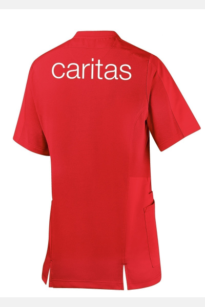 Komfortkasack Dravena - speziell für die Caritas, tailliert geschnitten, Farbe: rot, Größe: XS