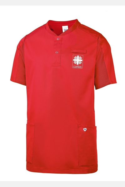 Komfortkasack Dravena - speziell für die Caritas, tailliert geschnitten, Farbe: rot, Größe: XS