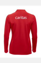 Langarmshirt Heidi - speziell für die Caritas, tailliert geschnitten, Farbe: rot, Größe: XL